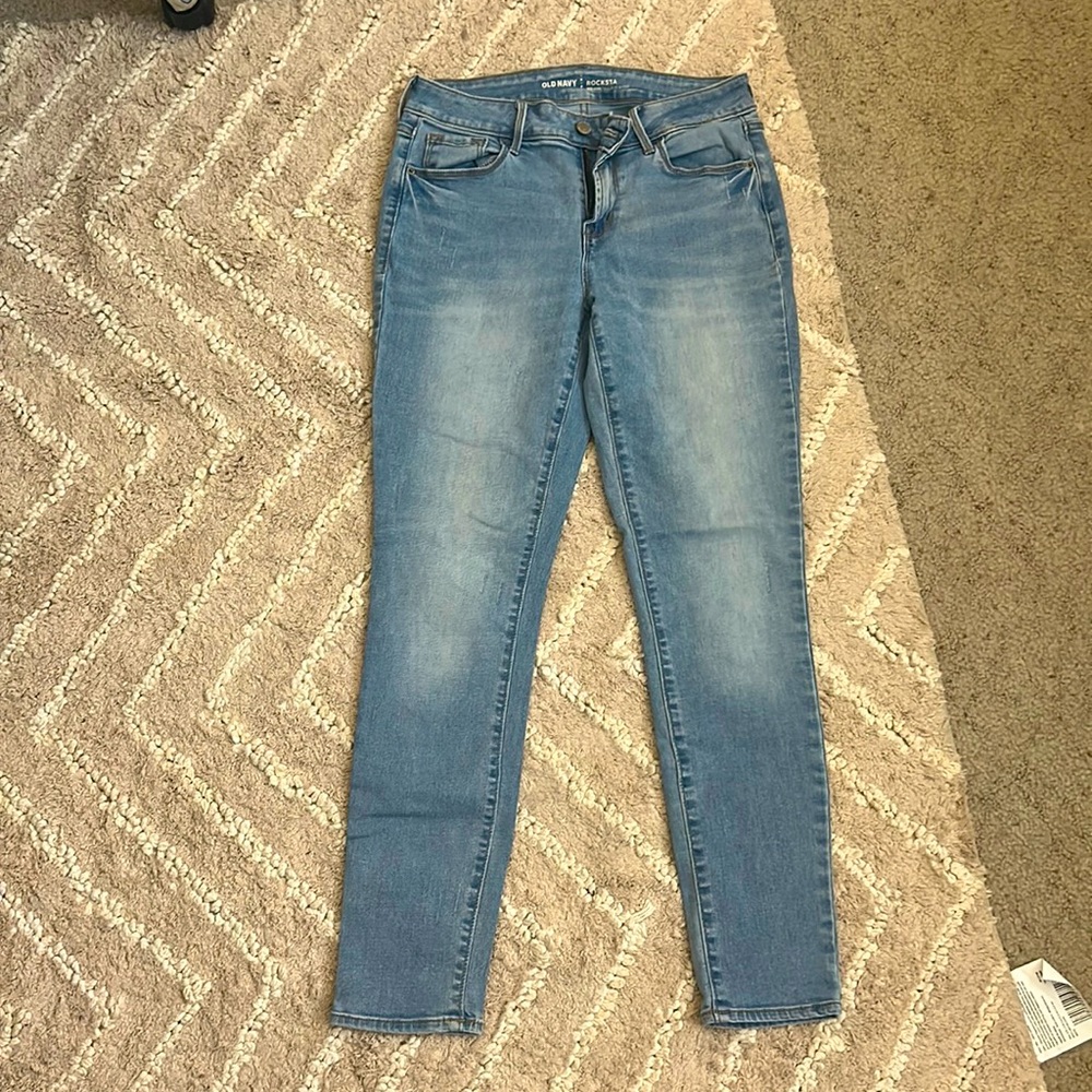 mid rise skinny jeans